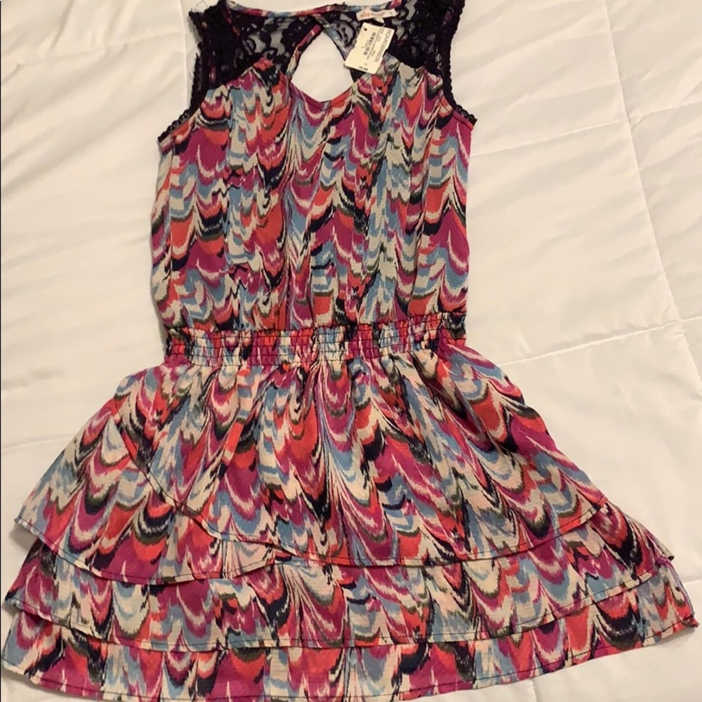 Ella Moss lace shouldered dress